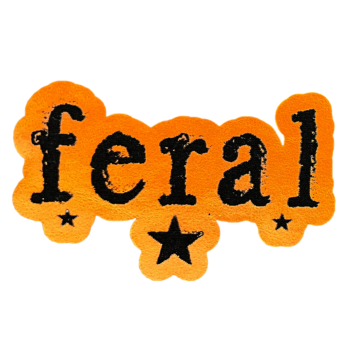 "Feral" with Stars Patch HillTopHats