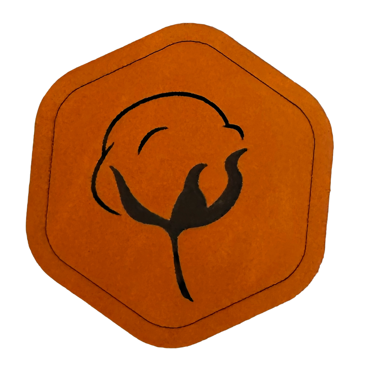 Hexagon Cotton Patch Caramel HillTopHats