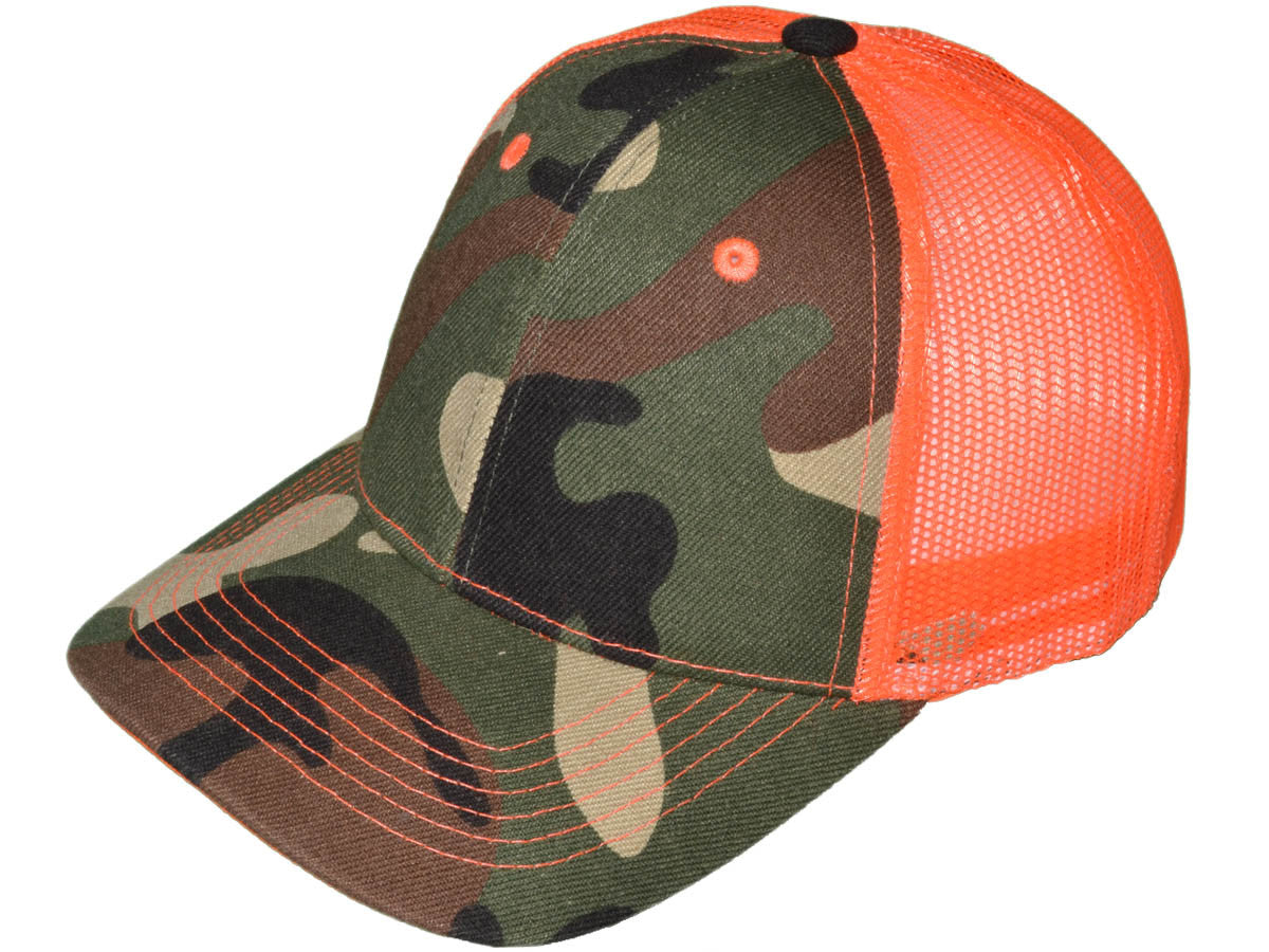 Youth Structured Mesh Snapback Caps