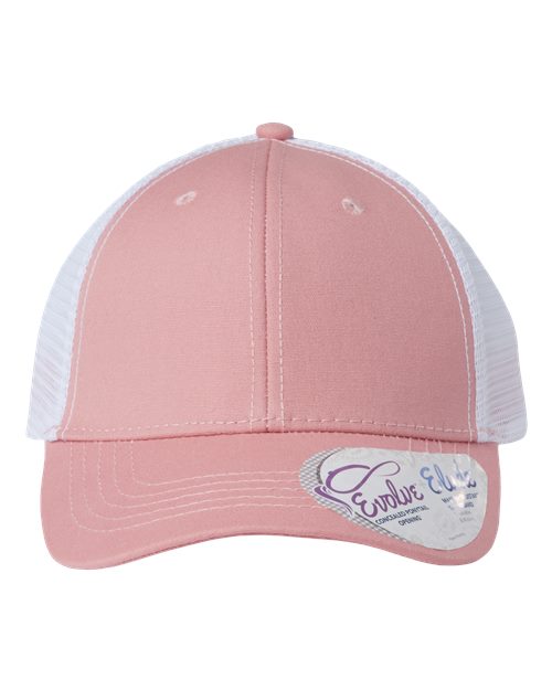 Infinity Her CHARLIE Modern Trucker Cap with Ponytail Opening