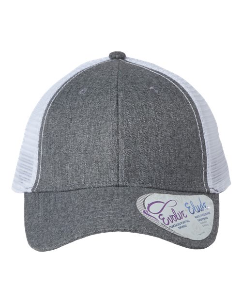 Infinity Her CHARLIE Modern Trucker Cap with Ponytail Opening