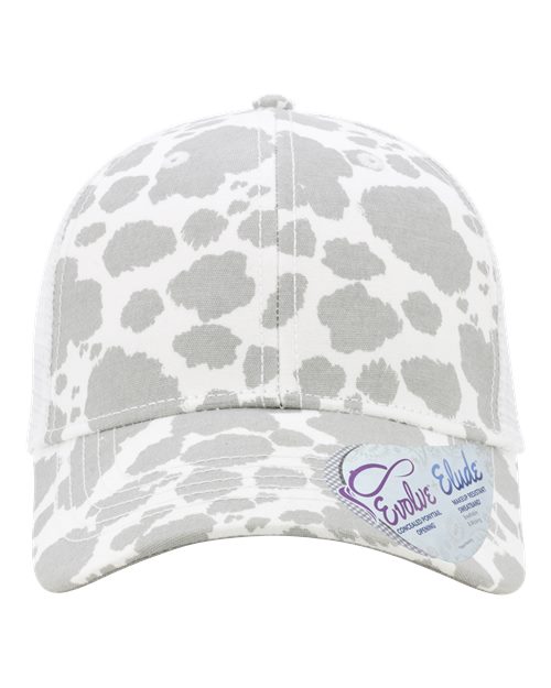 Infinity Her CHARLIE Modern Trucker Cap with Ponytail Opening