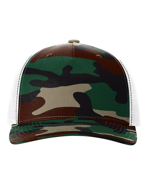 Richardson 112 PFP Five Panel Printed Trucker Cap