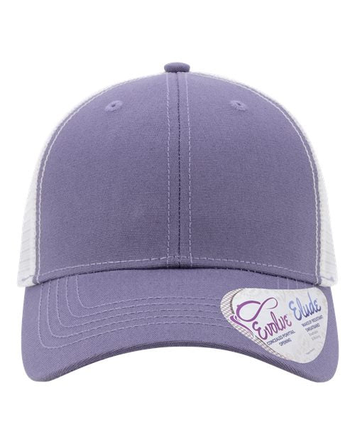 Infinity Her CHARLIE Modern Trucker Cap with Ponytail Opening