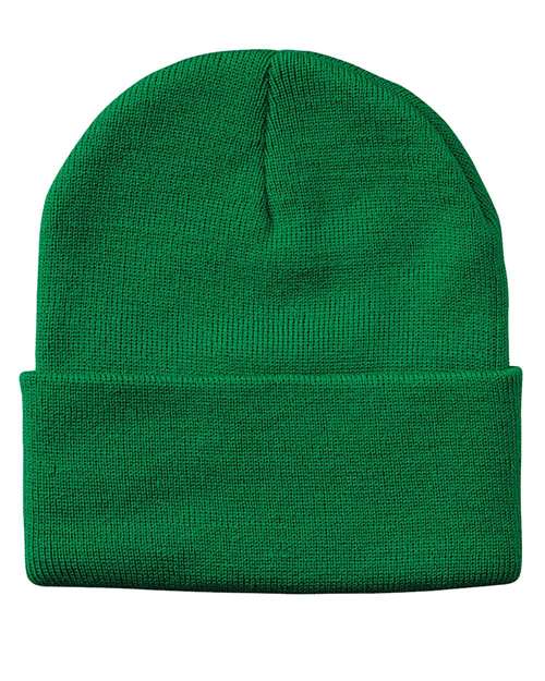 Sportsman 12" Solid Cuffed Beanie