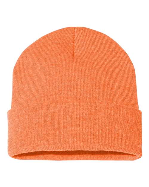 Sportsman 12" Solid Cuffed Beanie