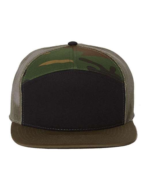 Richardson 168 Seven Panel Trucker Cap