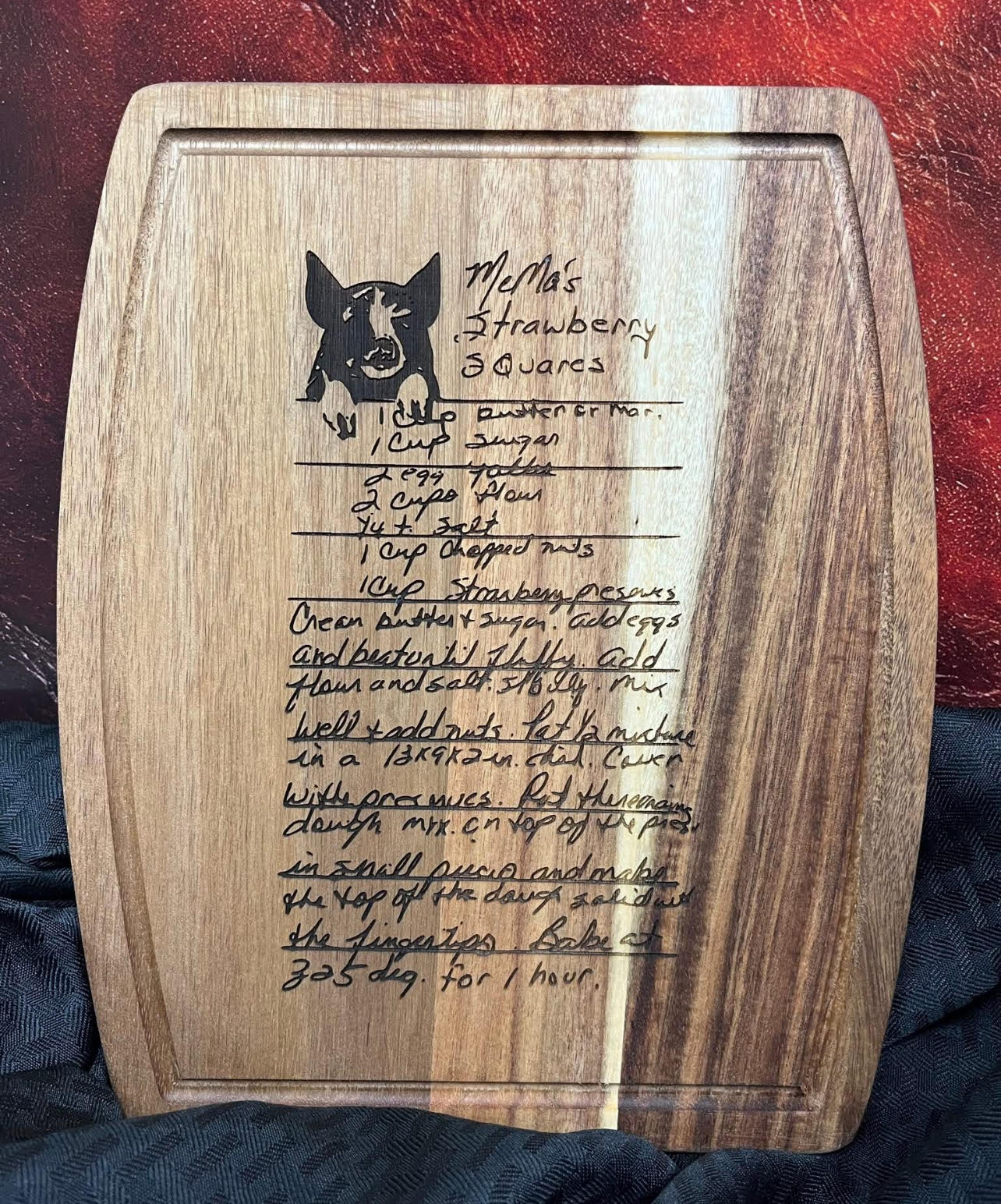 Custom Laser Engraved Cutting Boards