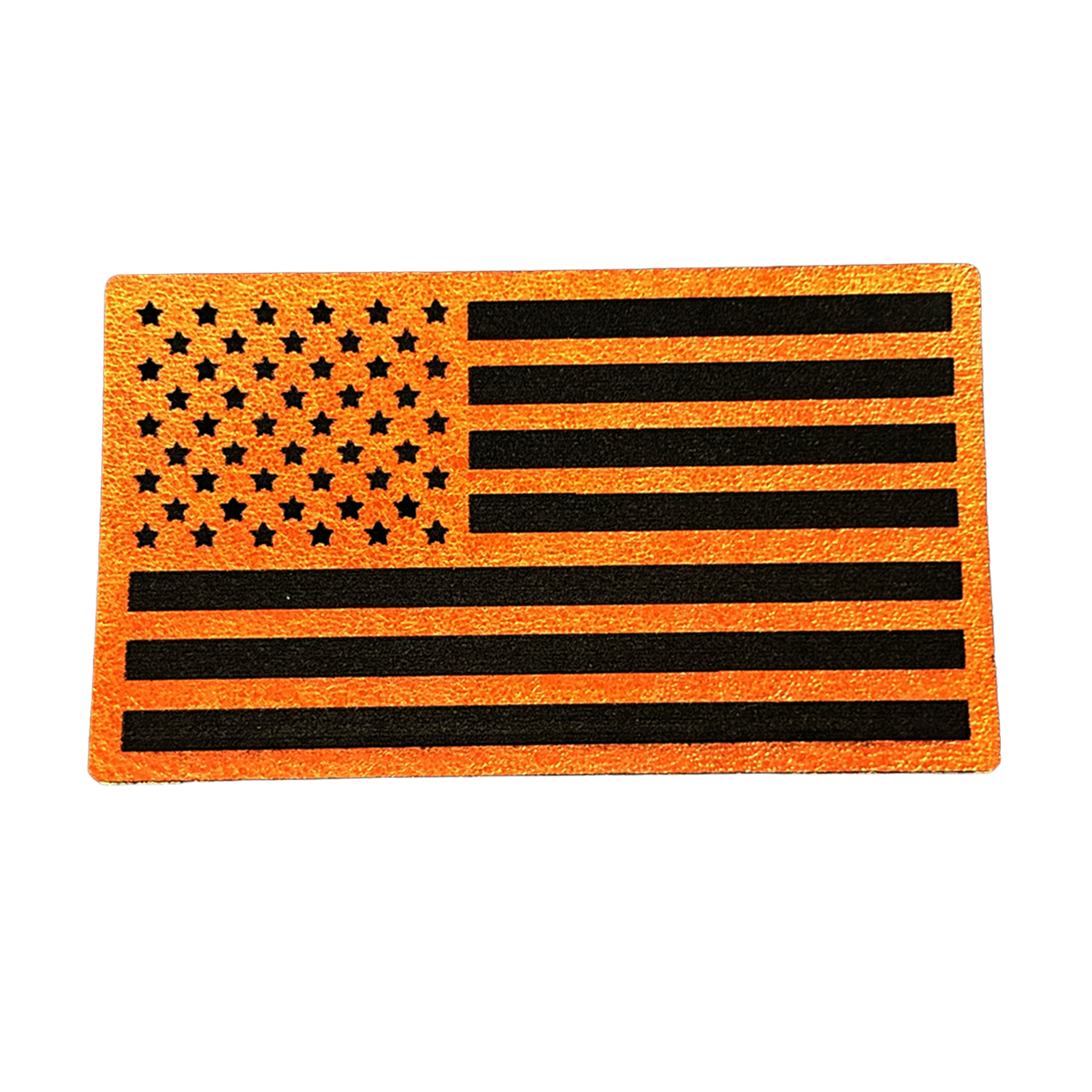 American Flag Leatherette Patch HillTopHats