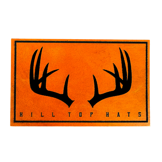 Deer Antlers Hill Top Hats Patch
