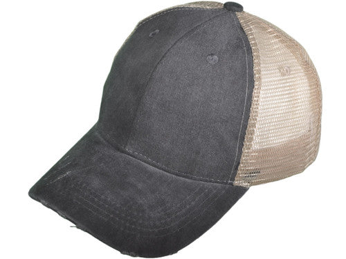 Vintage Mesh Low Profile Structured Pigment-Dyed Cotton Front Hat 5026 HillTopHats