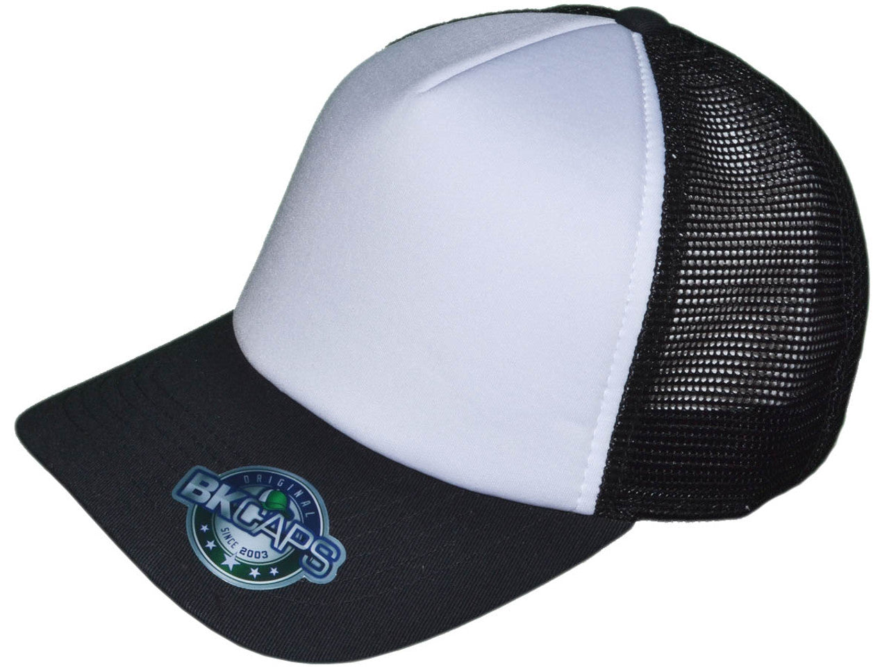 Black White Premium Foal Trucker Hat Hill Top Hats 5358