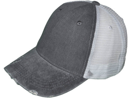 Vintage Mesh Low Profile Structured Pigment-Dyed Cotton Front Hat 5026 HillTopHats