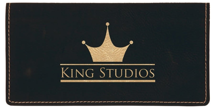 Leather Checkbook Cover