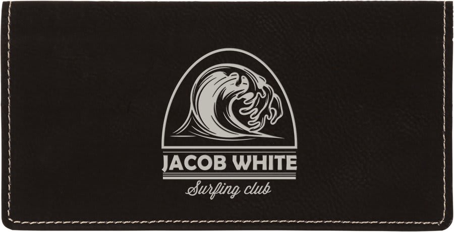 Leather Checkbook Cover