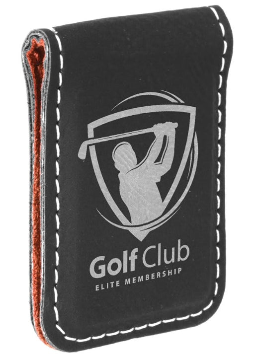 Leather Money Clip