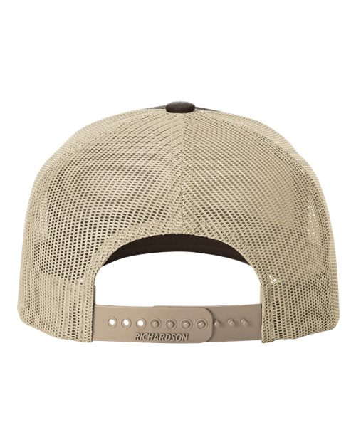 R112FPR Five-Panel Trucker Rope Cap
