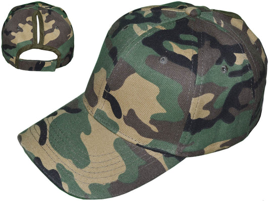 Women's Ponytail Dad Cap