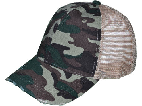 Vintage Mesh Low Profile Structured Pigment-Dyed Cotton Front Hat 5026 HillTopHats
