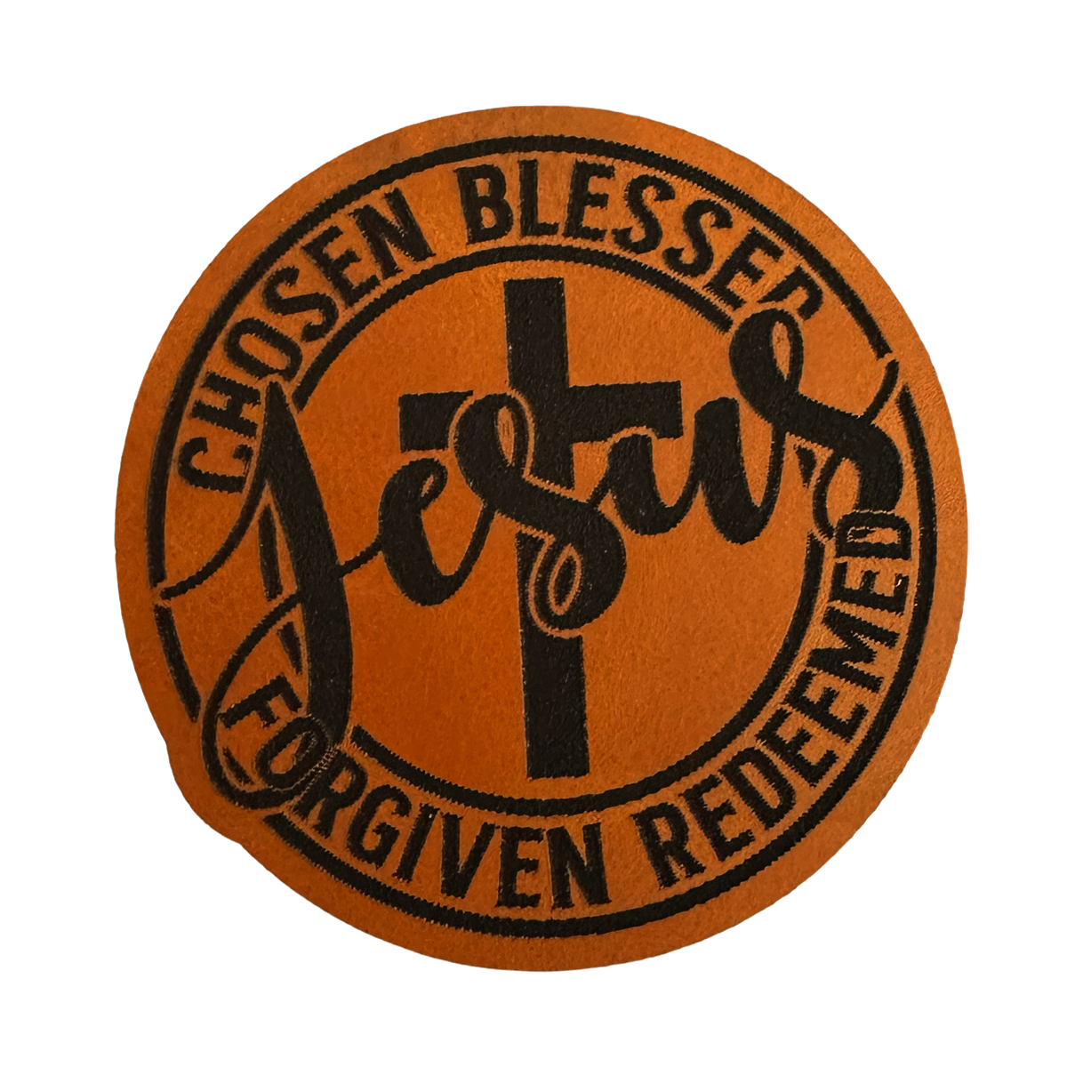 Chosen Blessed Jesus Faith Patch HilltopHats