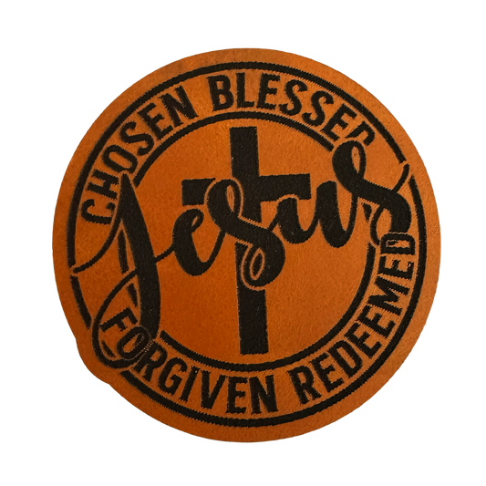 Chosen Blessed Jesus Faith Patch HilltopHats