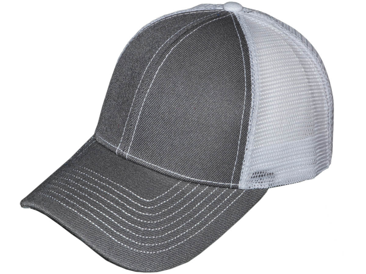 Contrast Stitching Trucker Hat