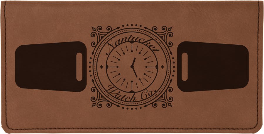 Leather Checkbook Cover