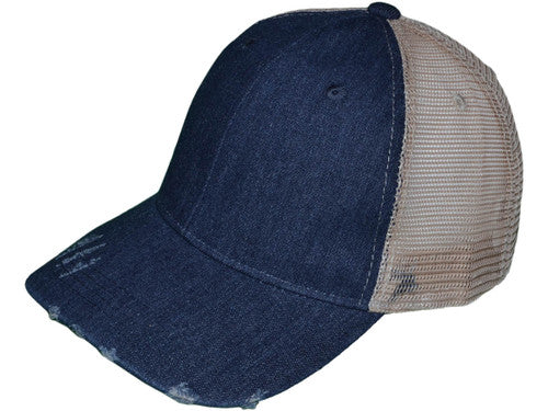 Vintage Mesh Low Profile Structured Pigment-Dyed Cotton Front Hat 5026 HillTopHats