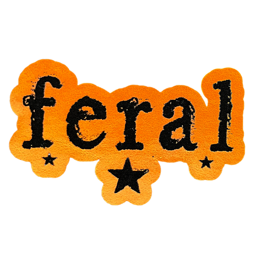 "Feral" with Stars Patch HillTopHats