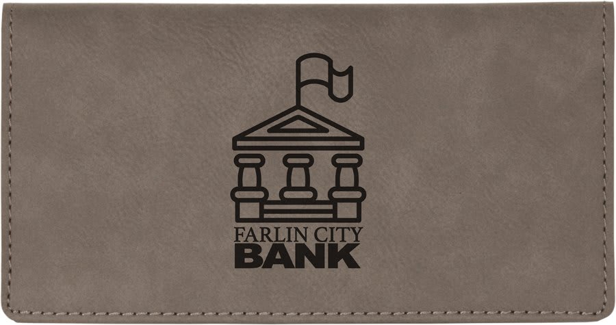 Leather Checkbook Cover