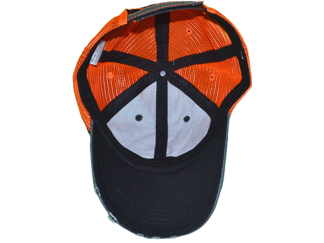 21504 Vintage Distressed Trucker Hats Cotton Unstructured Washed Ripped Frayed HillTopHats