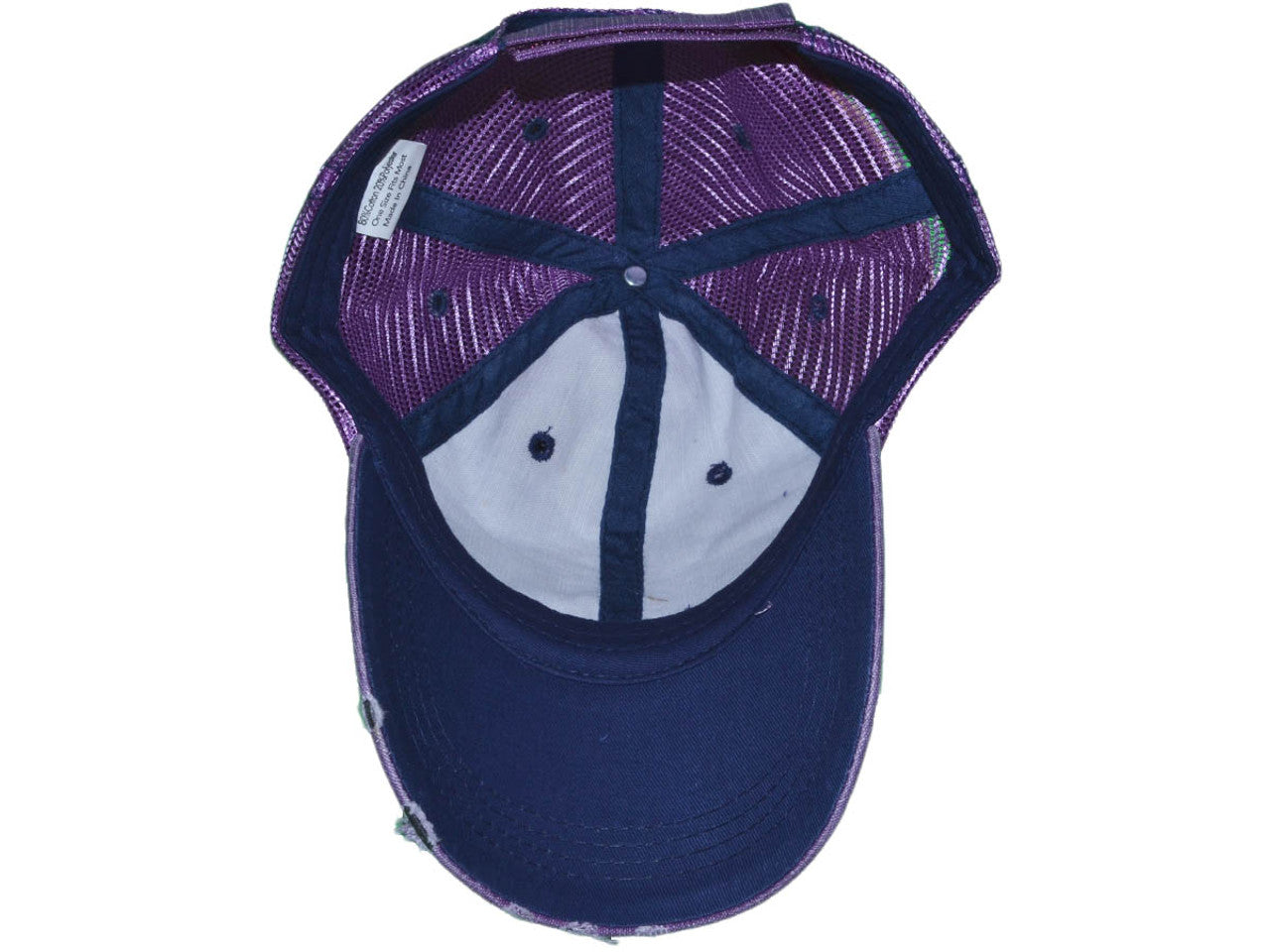 21504 Vintage Distressed Trucker Hats Cotton Unstructured Washed Ripped Frayed Hill Top Hats