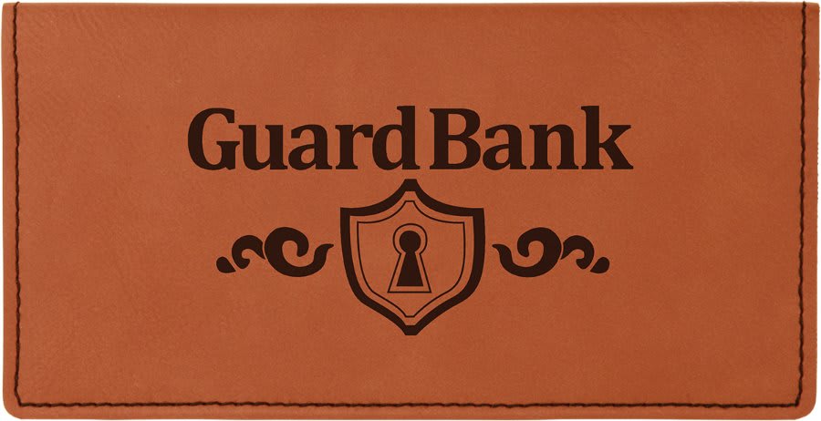 Leather Checkbook Cover