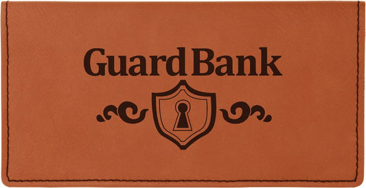 Leather Checkbook Cover