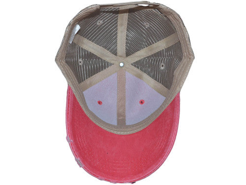 Vintage Mesh Low Profile Structured Pigment-Dyed Cotton Front Hat 5026 HillTopHats