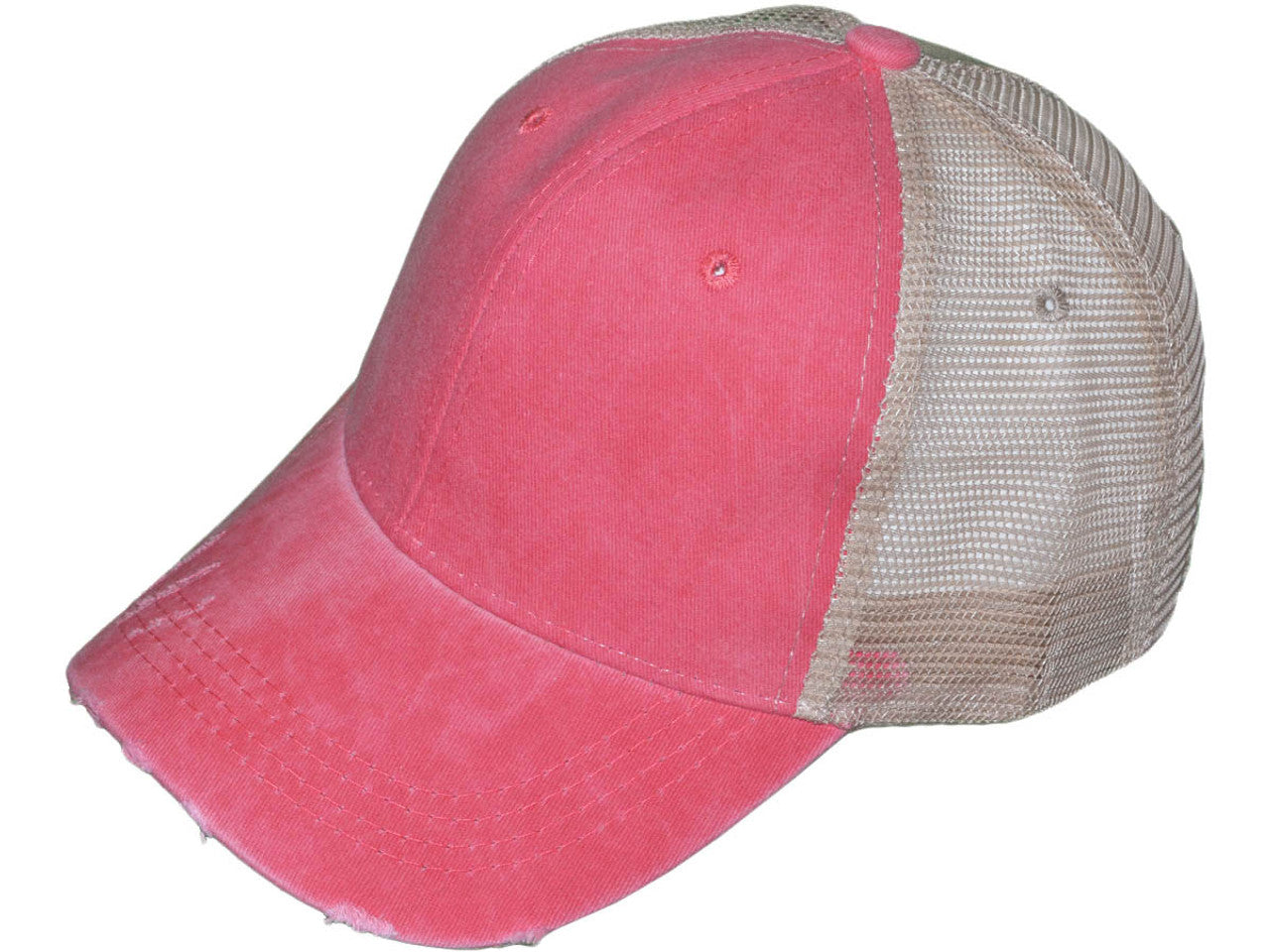 Vintage Mesh Low Profile Structured Pigment-Dyed Cotton Front Hat 5026 HillTopHats