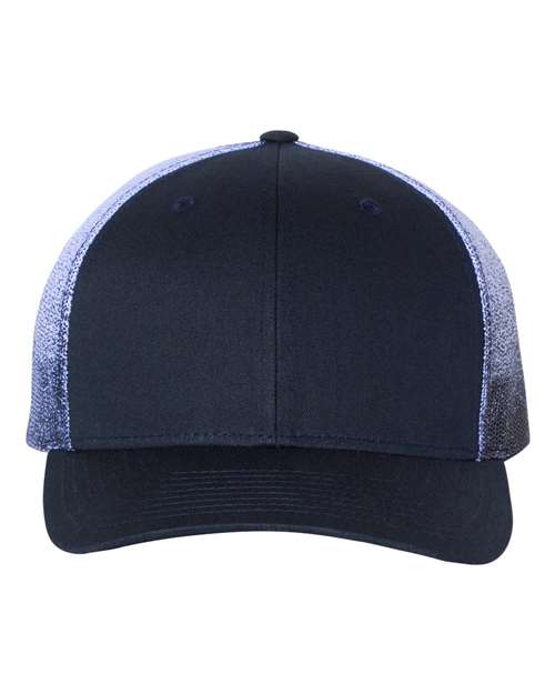Richardson 112PM Navy To White Fade Mesh Trucker Hat