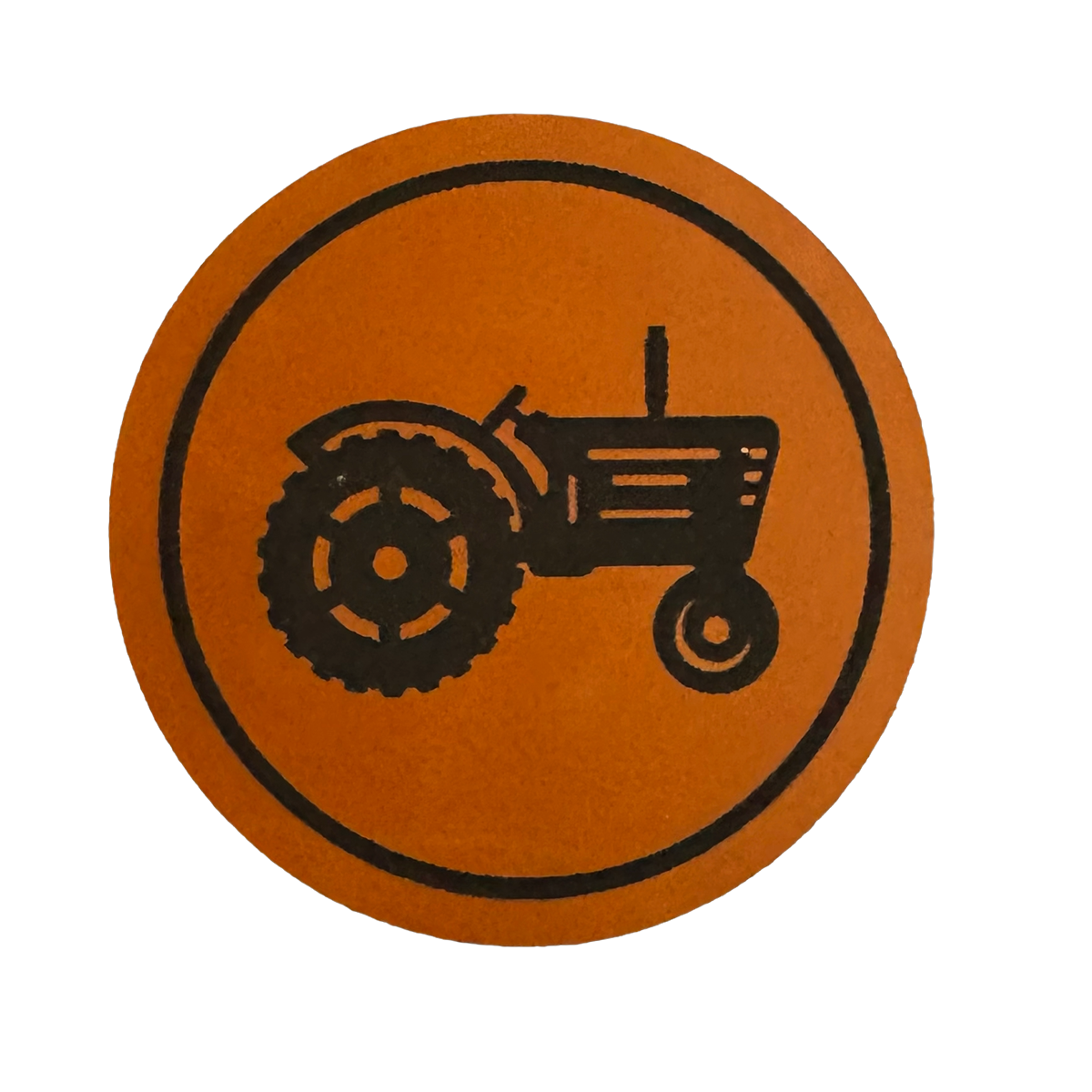 Row Crop Tractor Patch Caramel HillTopHats