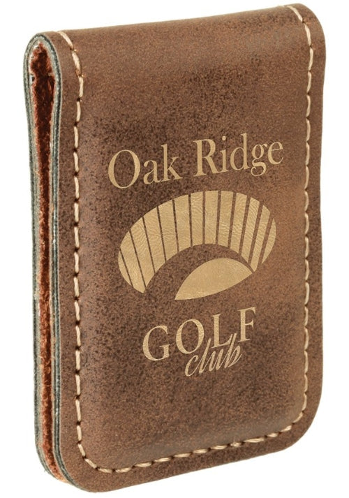 Leather Money Clip