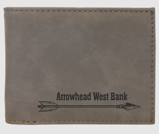 Men's Bi Fold Leather Wallet