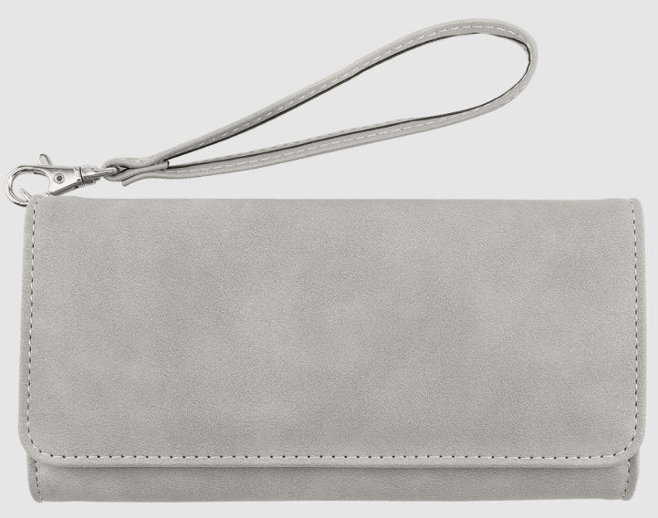 Women's Leather Wallet w/ strap
