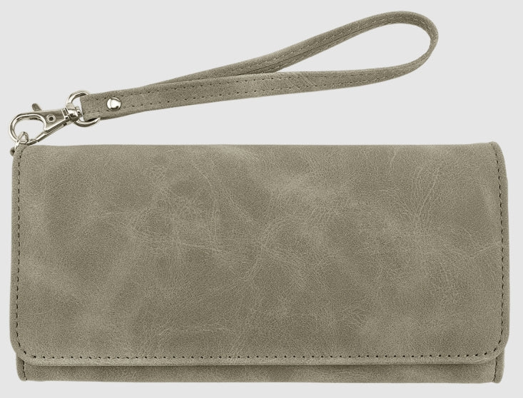 Women's Leather Wallet w/ strap