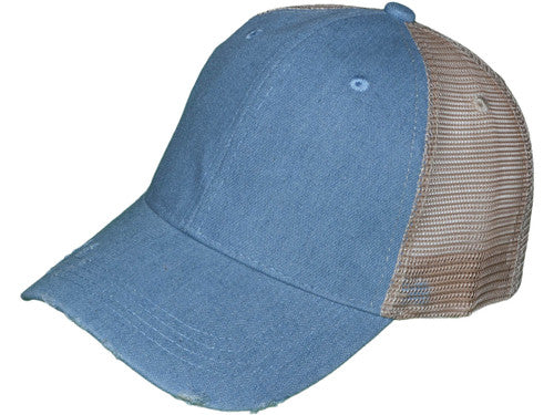 Vintage Mesh Low Profile Structured Pigment-Dyed Cotton Front Hat 5026 HillTopHats