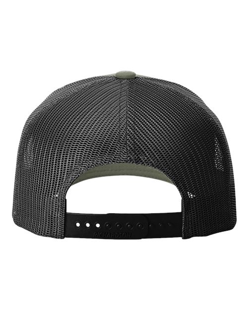 R112FPR Five-Panel Trucker Rope Cap