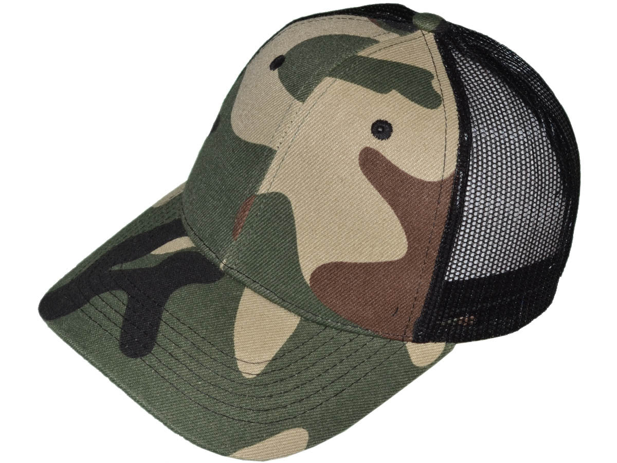 Youth Structured Mesh Snapback Caps