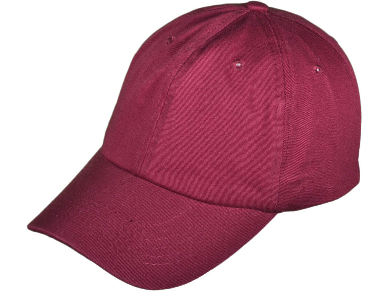 Wholesale Blank Dad Hats - Unstructured Cotton Low Profile Baseball Caps (28 Colors) - Style 4921