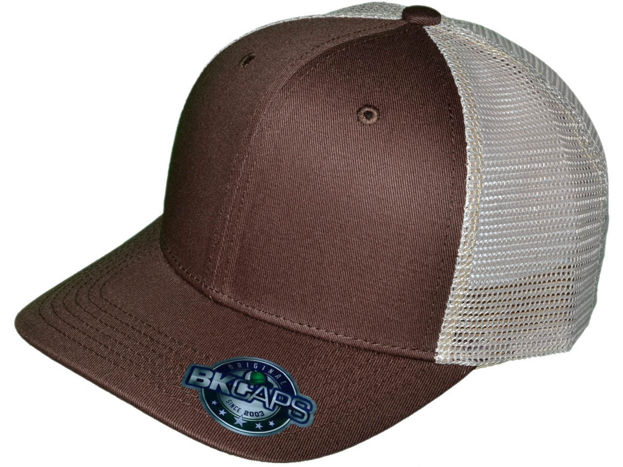 Premium Wholesale Trucker Hats – 6 Panel Structured Snapback with Slight Curve (Richardson 112 Style – 41 Colors) – Style 5323
