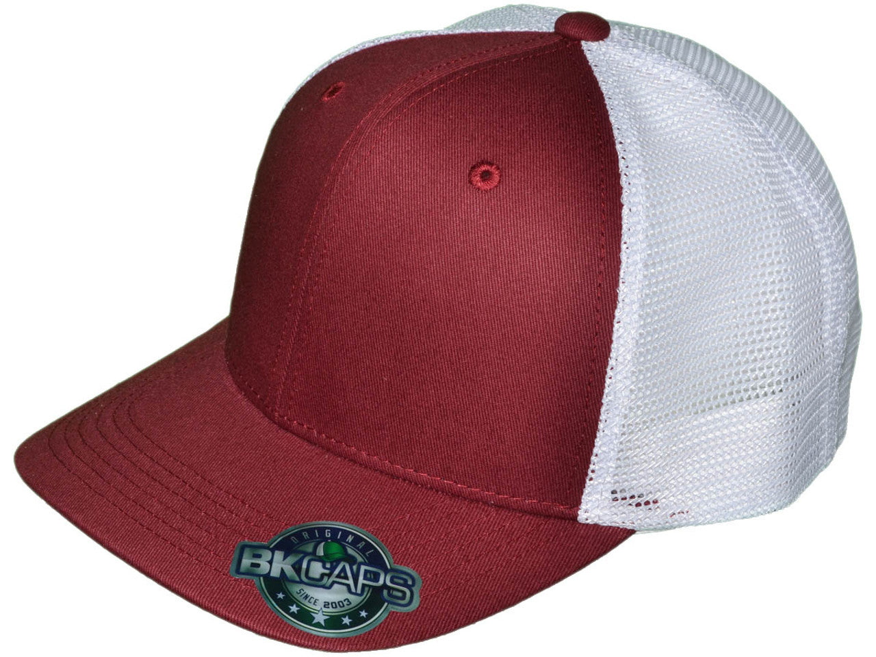 Premium Wholesale Trucker Hats – 6 Panel Structured Snapback with Slight Curve (Richardson 112 Style – 41 Colors) – Style 5323