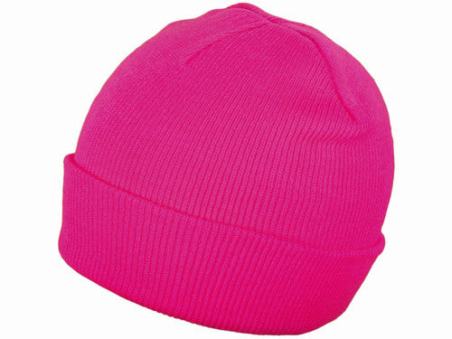 Blank Winter Long Knit Beanie Hat Snug Fit 15 Colors