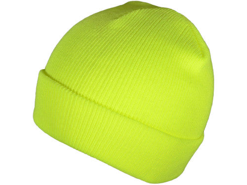 Blank Winter Long Knit Beanie Hat Snug Fit 15 Colors